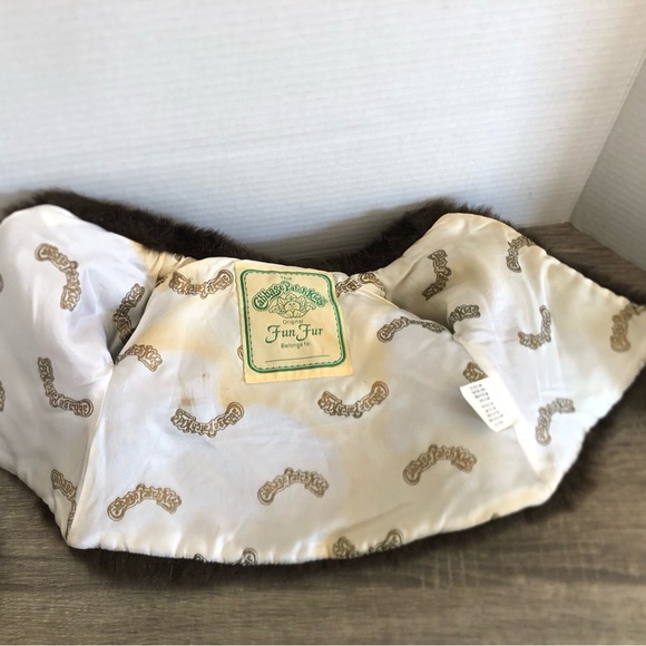 1980s Cabbage Patch Kid with Faux Fur Jacket - Picture 9 of 12